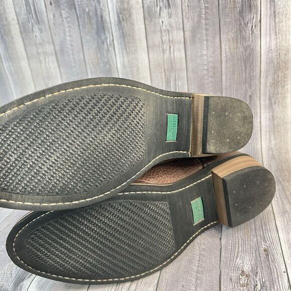 AdTec Men's Classic Western Boot 11.5 US Ranch Wellington Brown Leather 1552 - Picture 9 of 12